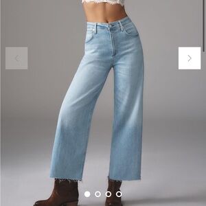 Citizens Of Humanity Light Wash Wide Leg Jeans